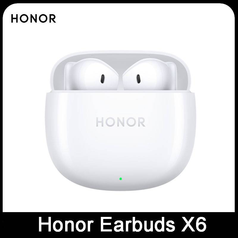 Honor Earbuds X6 TWS หูฟังบลูทูธไร้สาย True HiFi 5 DSP Call Noise Cancelling หูฟัง 40 ชั่วโมงอายุการใช้งานแบตเตอรี่