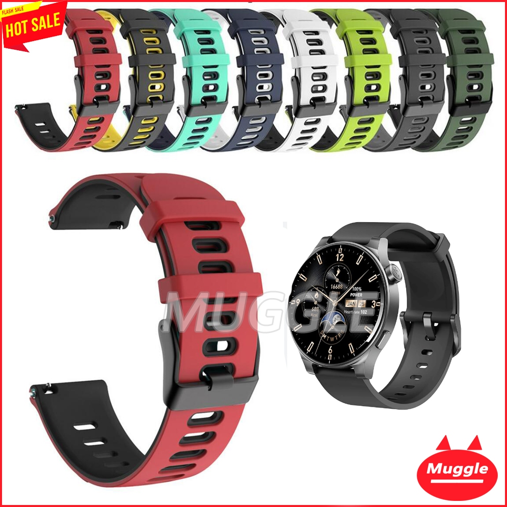 สายซิลิโคนสําหรับ TOZO S5 watch สายนาฬิกาสปอร์ต