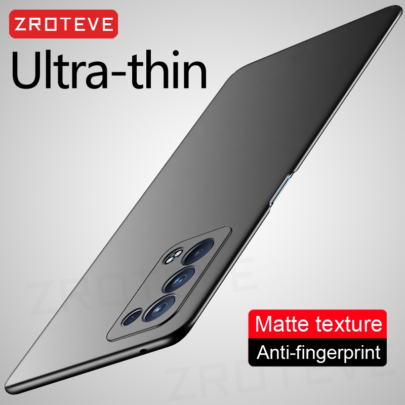 Reno6 Pro กรณี ZROTEVE Slim Matte Hard PC สําหรับ Oppo Reno 5 6 Pro Plus 5G 7 Z 7Z Reno7 Lite Reno5 Reno7Z กันกระแทกเคสโทรศัพท์