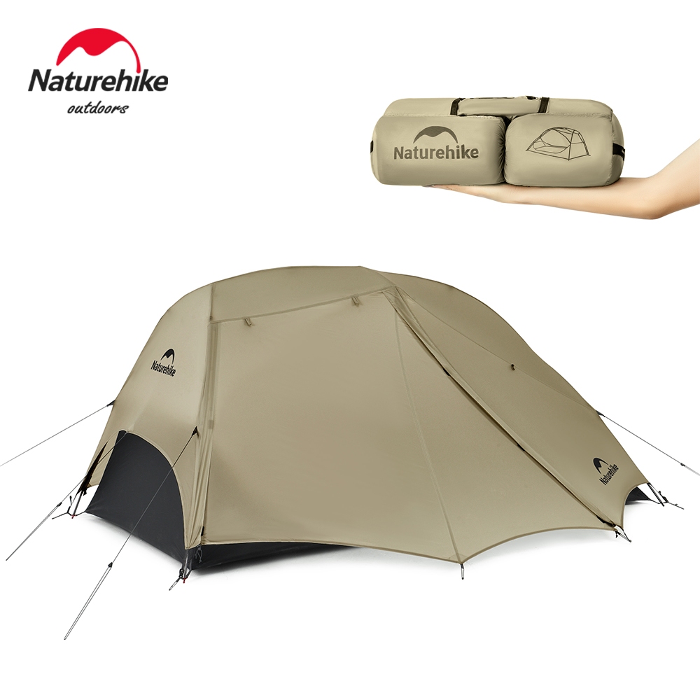 Naturehike Star River UL เต็นท์ตั้งแคมป์เดินป่า 2Person 15D เต็นท์ 3 ฤดูเดินป่ากลางแจ้งน้ําหนักเบาแบบพกพาสองชั้นเต็นท์กันน้ํา