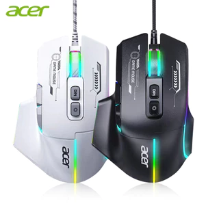 Acer เมาส์ เกมมิ่งมีสาย OMW950 ไฟ RGB ปรับ DPI ได้ 6 ระดับ Wired Game Mouse เมาส์มีสาย เมาส์คอมพิวเตอร์