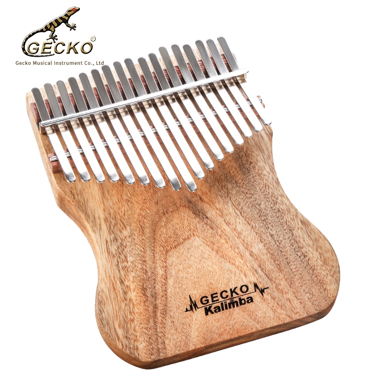 Gecko Thumb เปียโน Kalimba 17-Tone เปียโนนิ้วเริ่มต้น Kalimba เปียโนผู้ชายผู้หญิงไม่จําเป็นต้องเรียน