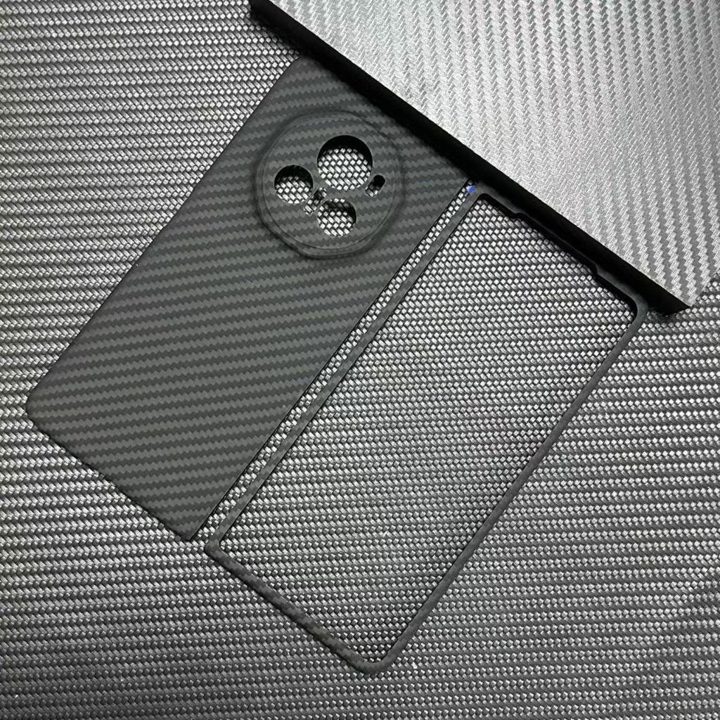 เคสโทรศัพท์มือถือเคฟล่าเหมาะสําหรับ HONOR MagicV3 เคสโทรศัพท์มือถือธุรกิจบางเฉียบ Magic V3 วัสดุไฟเบอร์อะรามิดเคสแข็ง