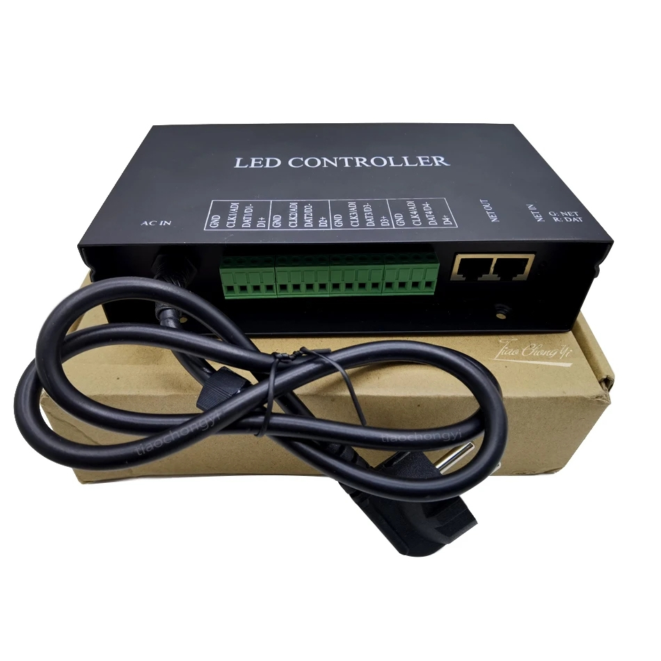 H802ra 4 พอร์ต (4096 พิกเซล) Artnet Controller DMX Artnet Controller WS2811 Artnet Madrix protocol C