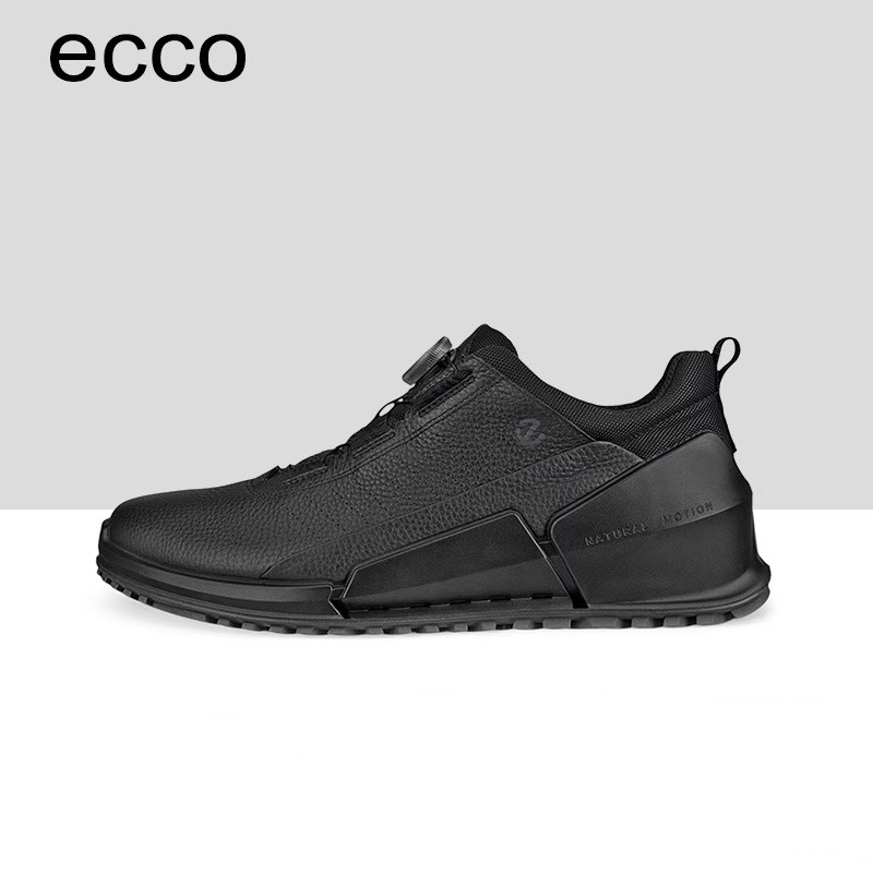 Ecco Mens BOA ล็อคหัวเข็มขัดรองเท้ากีฬาลําลองรองเท้าวิ่งกันกระแทกและระบายอากาศได้ดี BIOM 2.0 800874