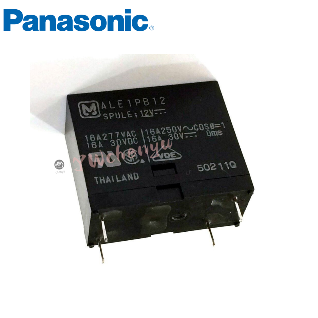 Panasonic รีเลย์ 4-pin 16A ALE1PB12 12V ALE1PB24 24