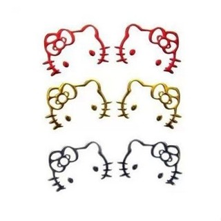 สติ๊กเกอร์ติดรถ Pvc Soft Glue Cute HelloKitty Car Cartoon กร…