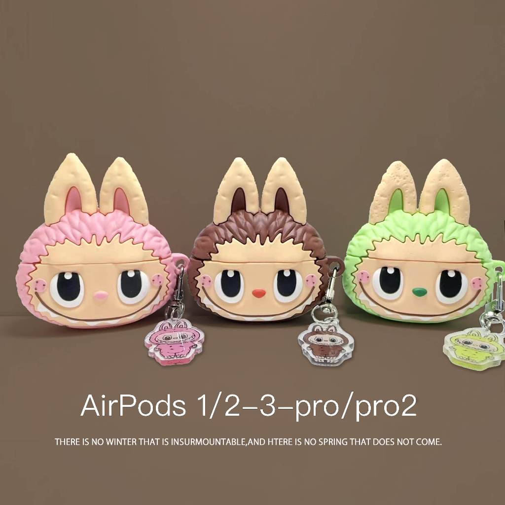 Labubu Earphone Cover for AirPods 3d Gen Case Cute Earphone Case New for AirPods Pro2 Earphone Case 