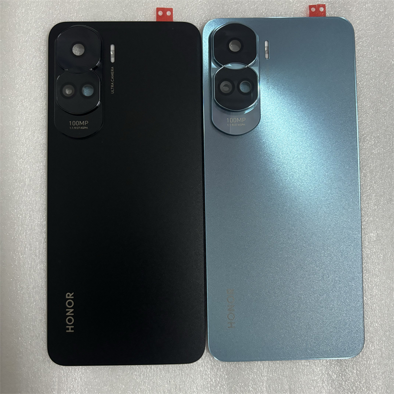 6.7 สําหรับ Huawei Honor 90 Lite CRT-NX1 พลาสติกฝาหลังแบตเตอรี่กรณี + กรอบกล้องกลับกรณีเลนส์แก้ว
