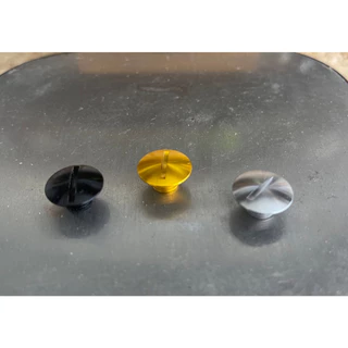 Ekfan 1 ชิ้นรอกตกปลาส่วนประกอบฝาโลหะ DIY Spinning Baitcasting อะไหล่รอกตกปลา