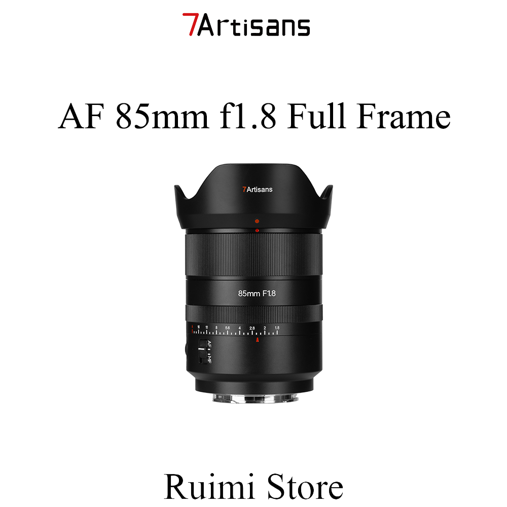 7Artisans 85 มม. f1.8 เลนส์โฟกัสอัตโนมัติฟูลเฟรมสําหรับ  E /  Z Mount 85mm f1.8