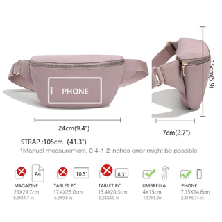 David Jones Paris 2025 Spring Summer คอลเลกชันใหม่ผ้าใบเลียนแบบ pu กระเป๋าสะพายสตรี Fanny pack กระเป๋าคาดเอวแพ็คเอวหนัง pu หญิงนุ่มและกระเป๋า