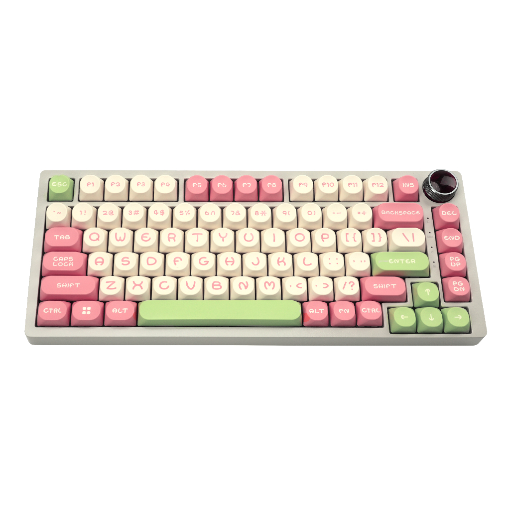 Xvx Girl 's mood SERIES 130-KEY MOA PROFILE DOUBLE-SHOT PBT KEYCAP SET ( 3 สี )