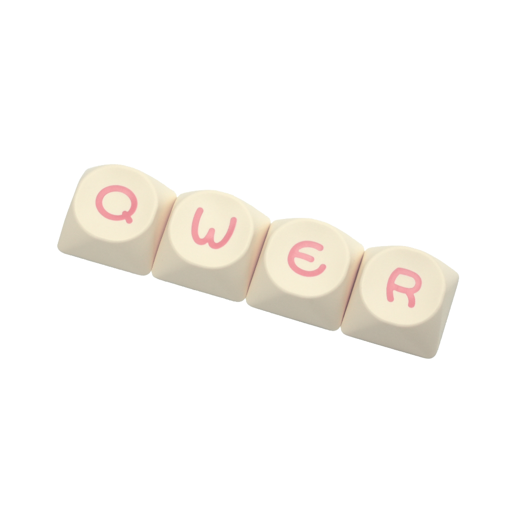 Xvx Girl 's mood SERIES 130-KEY MOA PROFILE DOUBLE-SHOT PBT KEYCAP SET ( 3 สี )
