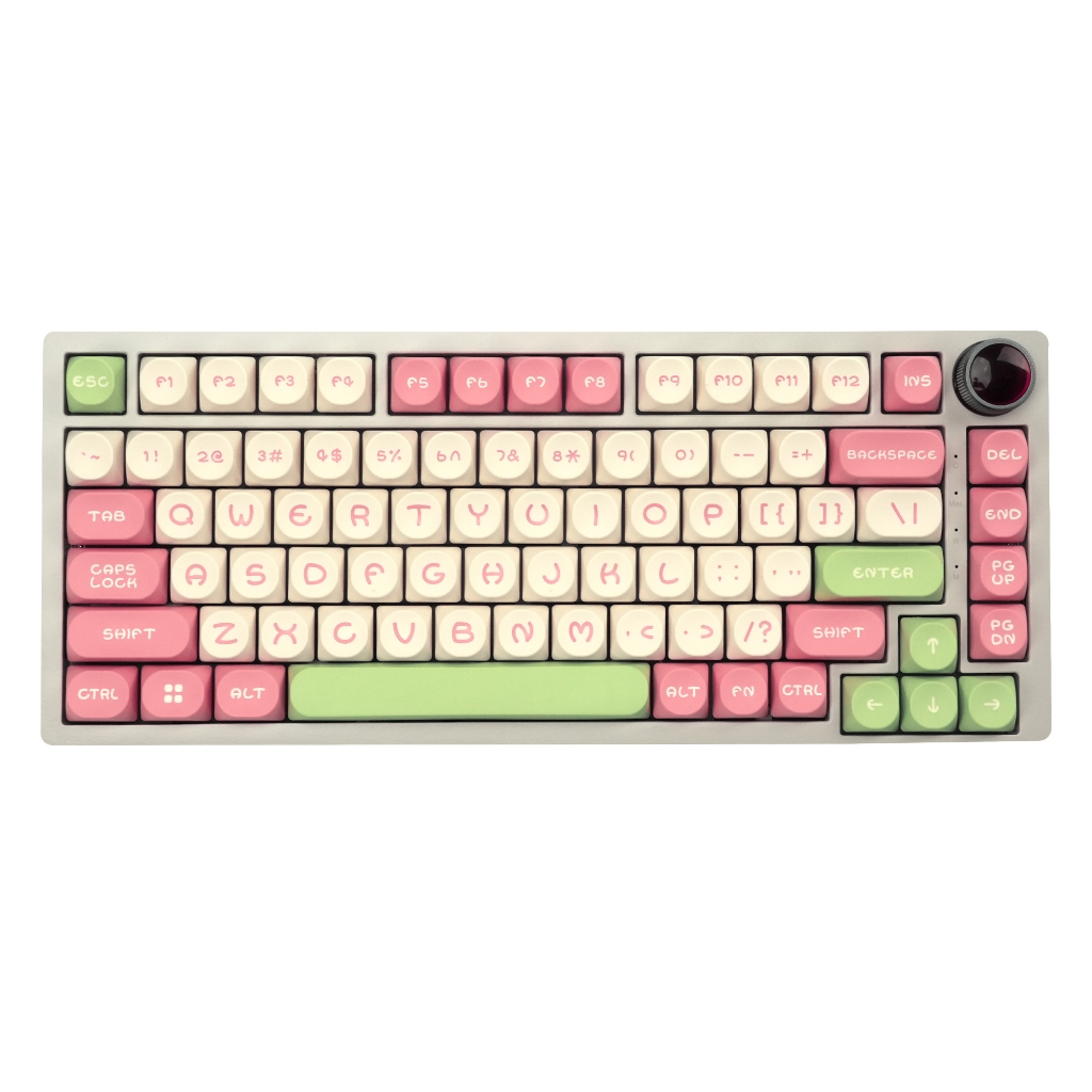 Xvx Girl 's mood SERIES 130-KEY MOA PROFILE DOUBLE-SHOT PBT KEYCAP SET ( 3 สี )
