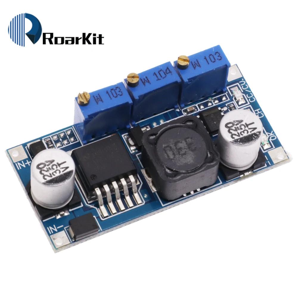 LM2596 LED Driver DC-DC Step-down ปรับ CC/CV โมดูลแหล่งจ่ายไฟแบตเตอรี่ Charger ปรับ LM2596S คงที่ Cu