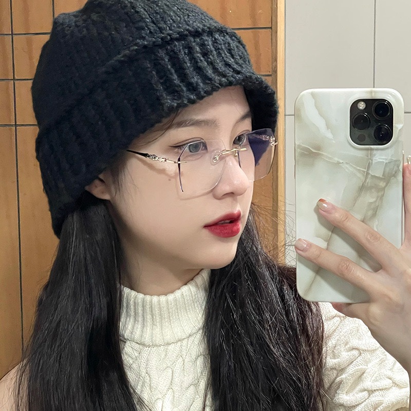 ฟรีกล่องกระจก+ผ้ากระจก Photochromic ป้องกันรังสี Frameless แว่นตาสําหรับผู้หญิงผู้ชาย Rimless Transition แว่นตา Shades ไม่มีกรอบแว่นตาคอมพิวเตอร์ Eyewea ราคา ถูกที่สุด ดีลบีเคเค แกลเลอรีภาพที่ 2