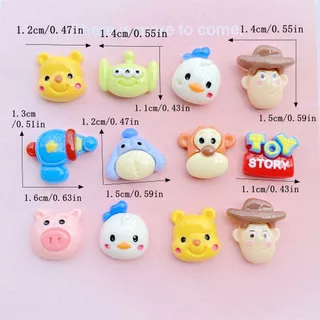 ขายร้อนแฟชั่น Disney Cute Toy Story Series การ์ตูน 3D Animal Series DIY 20 ชิ้น