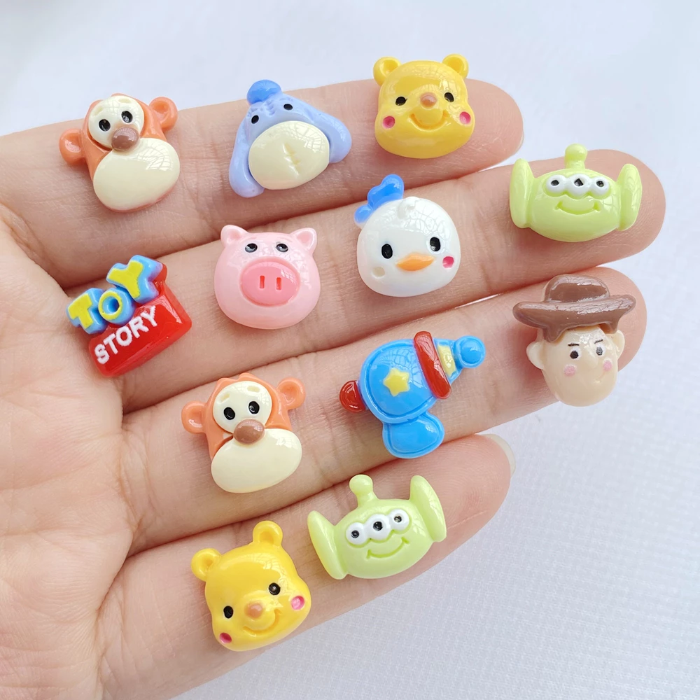 ขายร้อนแฟชั่น Disney Cute Toy Story Series การ์ตูน 3D Animal Series DIY 20 ชิ้น