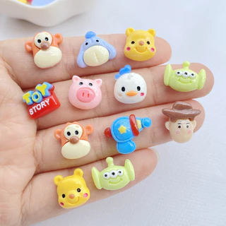 ขายร้อนแฟชั่น Disney Cute Toy Story Series การ์ตูน 3D Animal Series DIY 20 ชิ้น