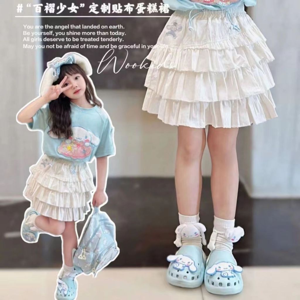 พร้อมสต็อก3-13ย สาวกระโปรงชั้นในเด็กฤดูร้อนใหม่หวานสีทึบโจ๊กกระโปรงสั้น