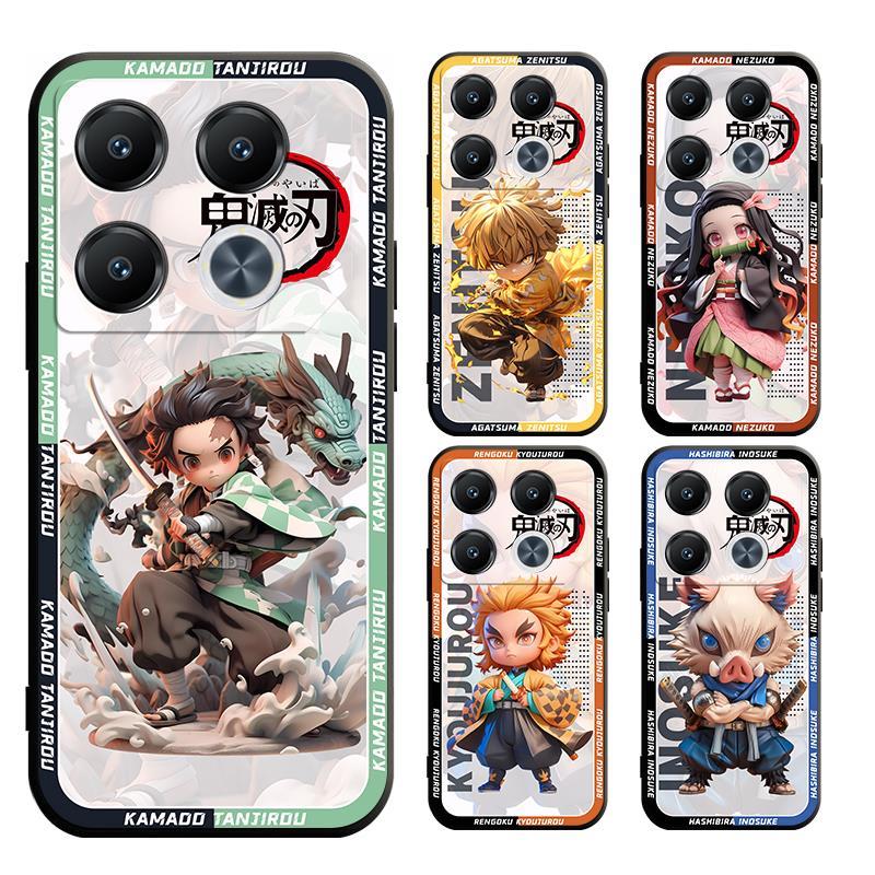 เคสสําหรับ infinix GT 20 10 PRO X6871 X6739 The Demon Slayer Case Soft Cover
