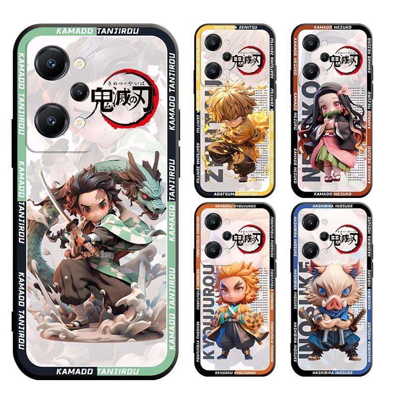 เคสสําหรับ realme GT 6 6T NEO 3T 2T 2 3 5G PRO เคสโทรศัพท์ Demon Slayer