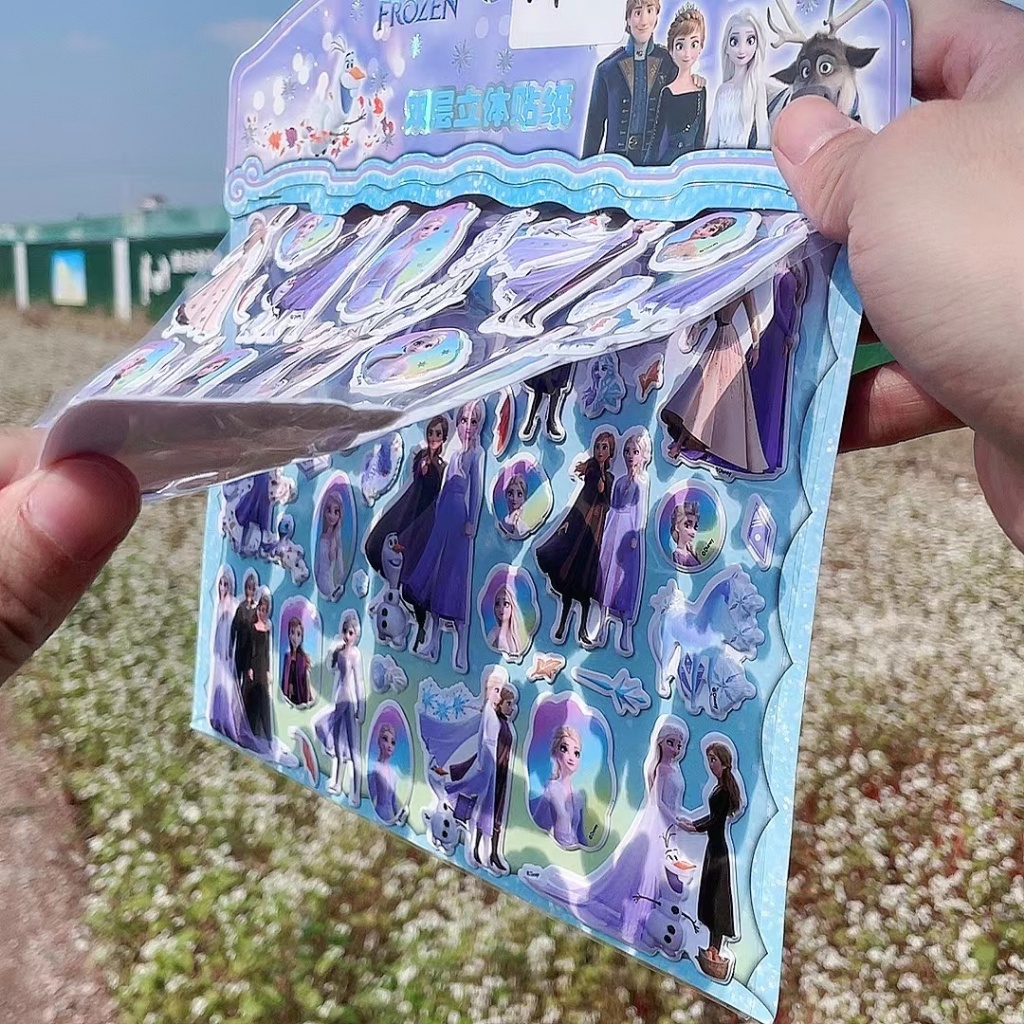 3ง สามมิติฟองสติกเกอร์พีวีซีชายหญิงสติกเกอร์ตกแต่ง ราคา ถูกที่สุด ดีลบีเคเค แกลเลอรีภาพที่ 7