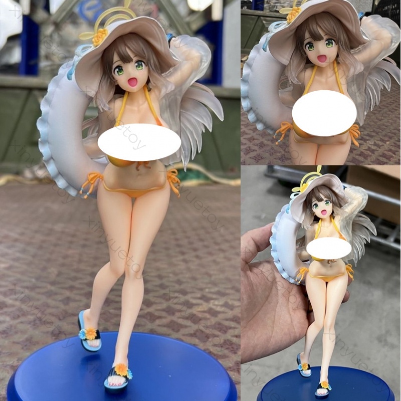 Blue Archive Izayoi Nonomi (ชุดว่ายน้ํา Ver.) 1/7 22 ซม.JK บิกินี่ Halo Abydos PVC รูปบรรจุกล่องอะนิเมะตุ๊กตา