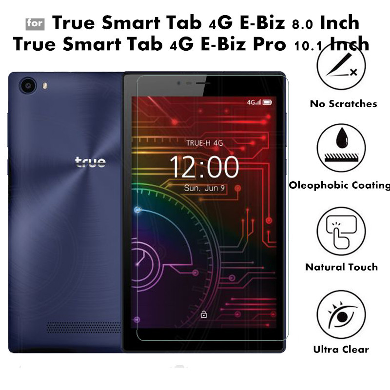 True Smart Tab 4G E-Biz Pro 10.1 Inch Tablet Tempered Glass Scratch Resistant Screen Protector for T