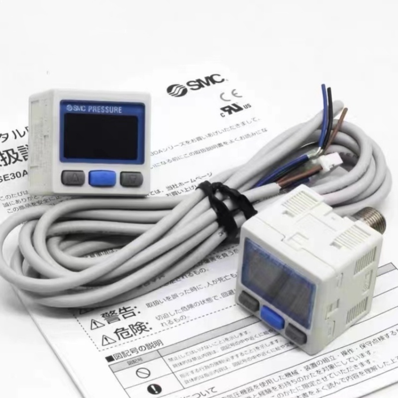 SMC สวิตช์แรงดันจอแสดงผลดิจิตอล ISE ZSE30A-01-N PBAC DL