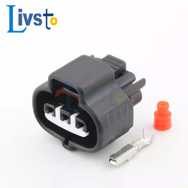 1 ชุด 3 Pins way หญิงสําหรับ Toyota แผนที่เซ็นเซอร์ขั้วต่อยานยนต์ 6189-0099 สําหรับ VSS Toyota 1JZ 2JZ แผนที่เซ็นเซอร์ DJ7035C-2.2-21 G80