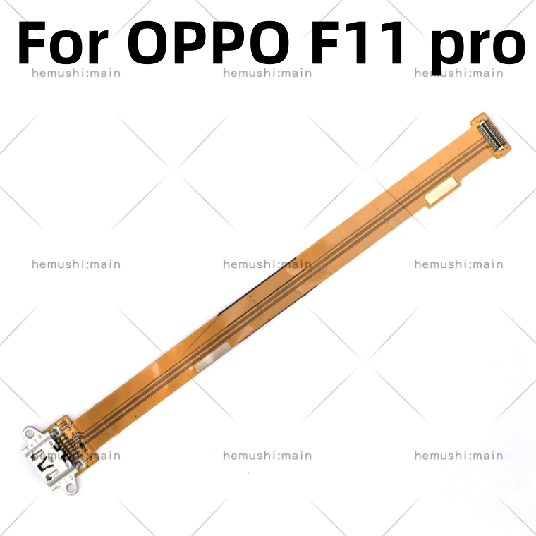 Usb ชาร์จพอร์ตชาร์จสําหรับ OPPO F11 Pro เมนบอร์ด flex พอร์ต USB สายริบบิ้น flex ปลั๊กหางโทรศัพท์สายเคเบิลข้อมูล