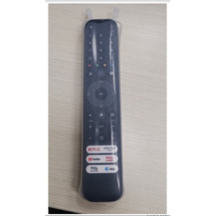 Tcl RC833 เปลือกซิลิโคนใสรีโมทคอนโทรลสากล P Panasonic สมาร์ททีวี LED Series/LCD, เหมาะสําหรับเกือบรีโมทคอนโทรลทั้งหมด