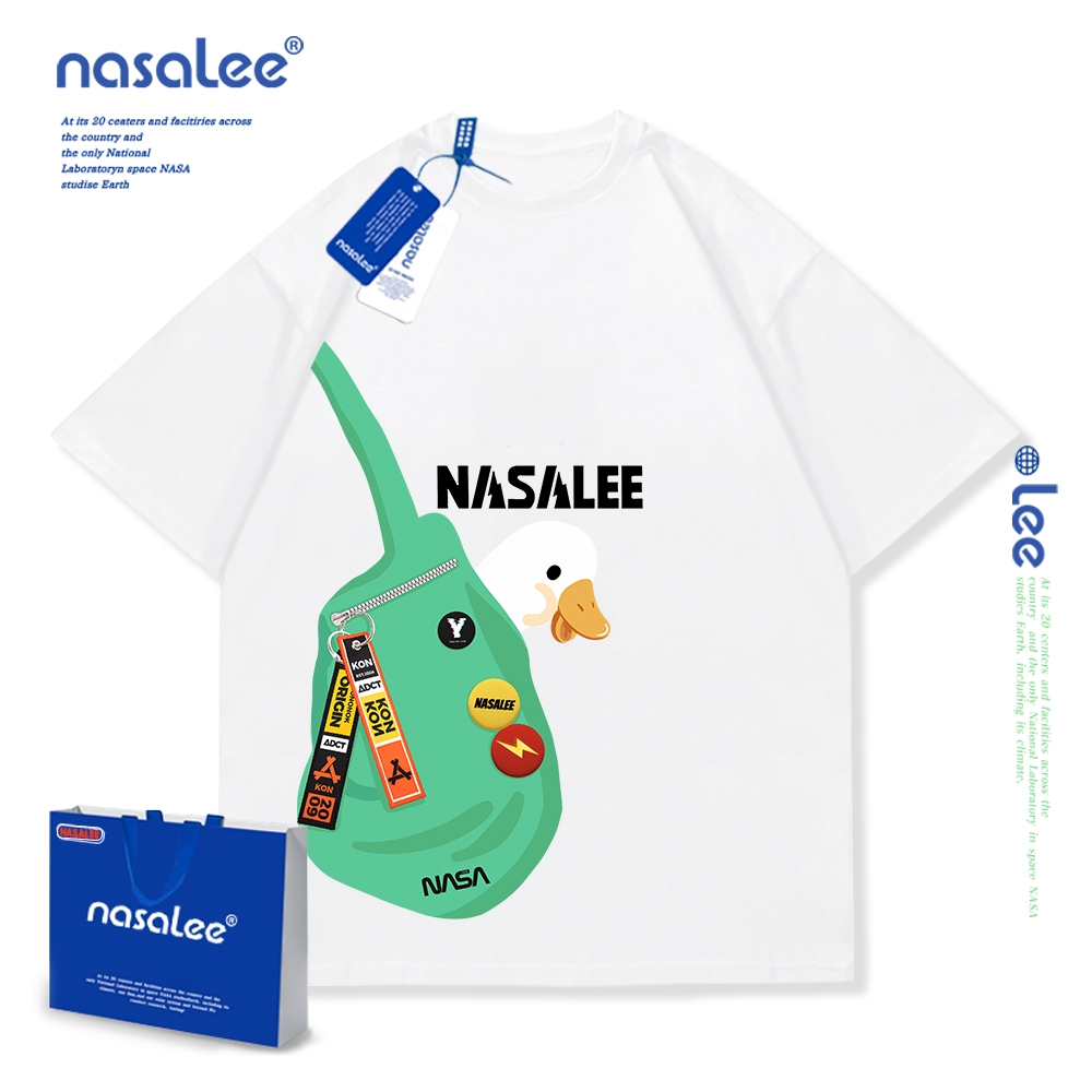 2024สินค้าใหม่! เสื้อยืดแขนสั้นสำหรับเด็ก NASA สบายและนุ่ม ผ้าฝ้ายแท้ 100% เสื้อเด็ก เด็กชาย