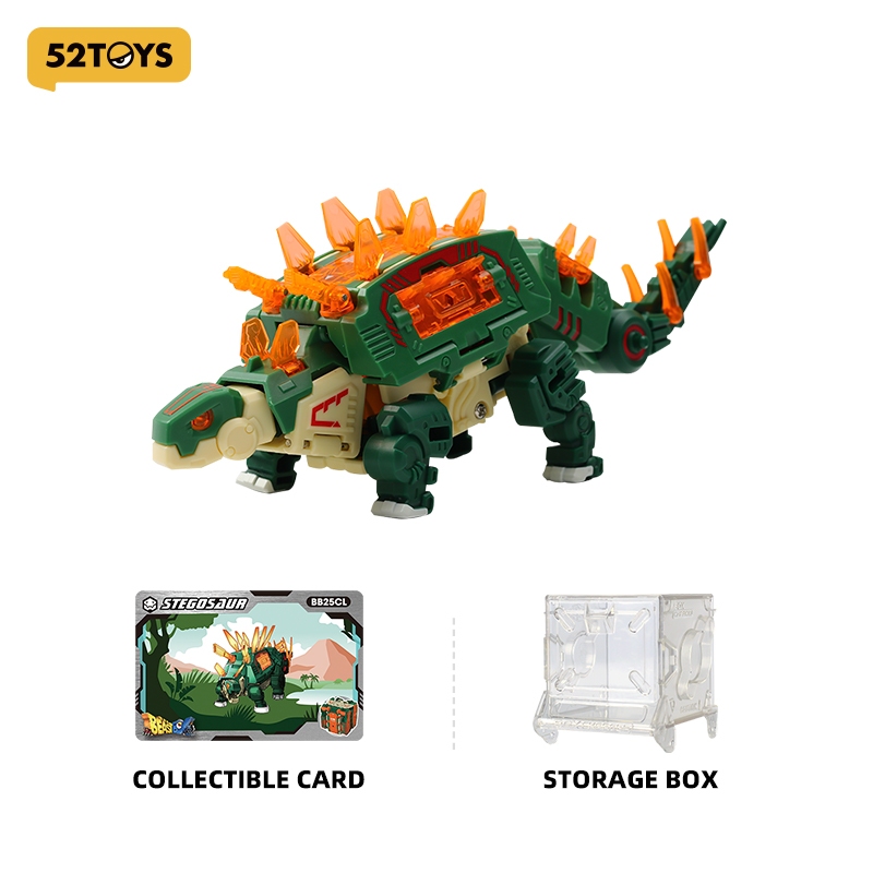 52TOYS BEASTBOX BB-25CL Stegosaur Mecha Deformation Action Figure Portable Model
