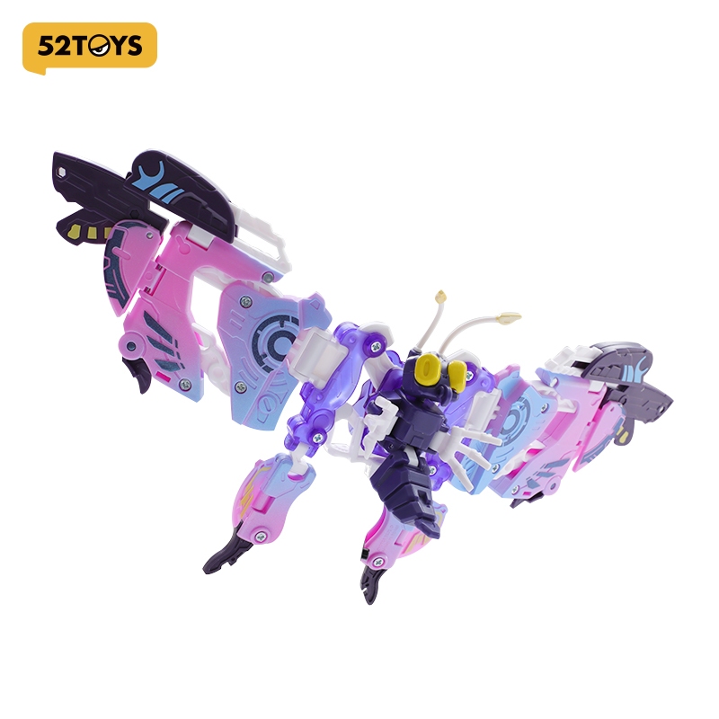 52TOYS BEASTBOX BB-56 Bullet Mecha Deformation Action Figure Portable Model