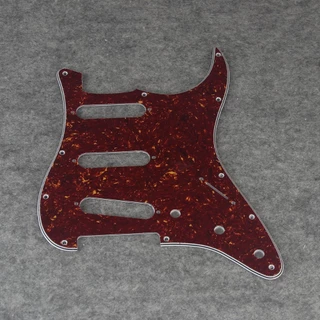 Fleor 11-Hole SSS Guitar Pickguard Pick Guard Scratch Plate & Pickguard Screws for FD ST Guitar Parts, 13 สีให้เลือก