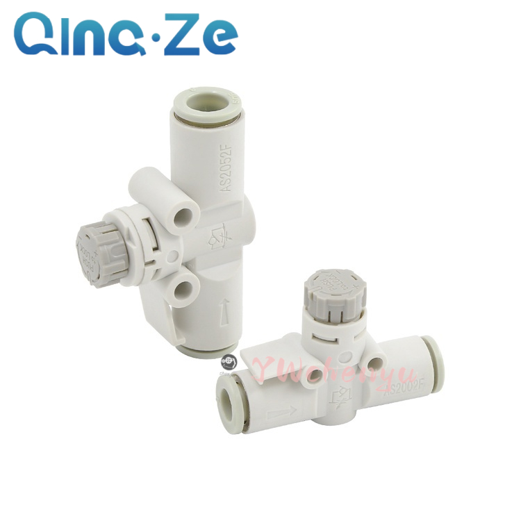 SMC type วาล์วปีกผีเสื้อท่อ วาล์วควบคุม  AS1002F AS2002F-04  AS2052F AS2002F-06 AS3002F AS2052F-08