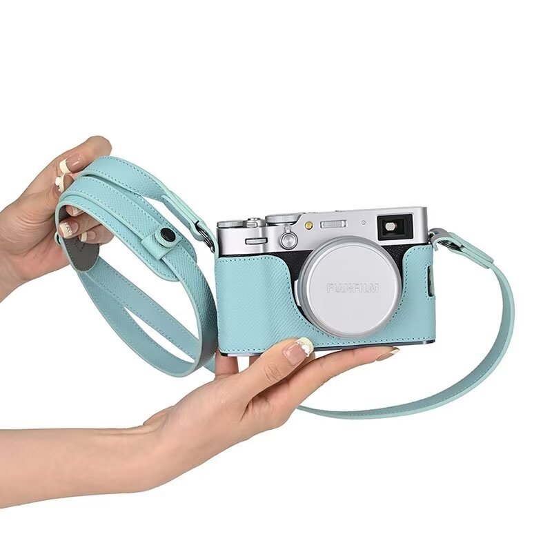 ของแท้หนัง X100VI กล้องครึ่ง Body Handmade กระเป๋าสําหรับ Fujifilm X100VI