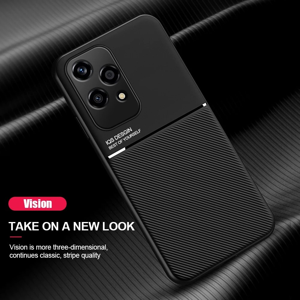 Matte แม่เหล็กหนังสําหรับ Honor 200 Pro 5G 2024 กรณี TPU กรอบนุ่มปกป้องปกหลัง Honor 200 Lite Honor 2