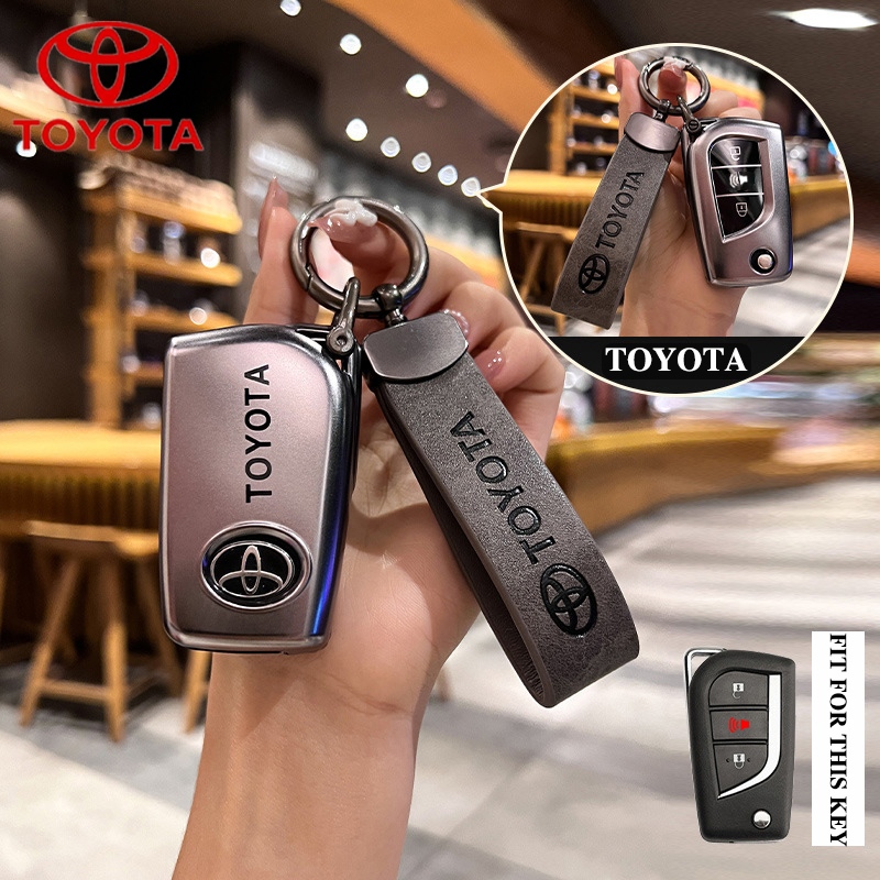 Tup ปลอกกุญแจรถ เหมาะสําหรับเคสกุญแจรีโมท Toyota Altis พวงกุญแจ Toyota