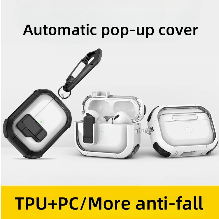 【Game console styling design/Black】เคส compatible for airpods 1 2 3 pro case