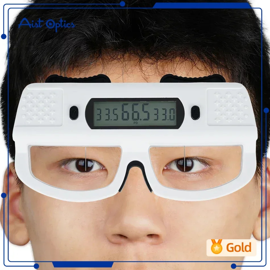 Optometry Digital Pd Meter Ophthalmic Eye นักเรียนวัดระยะทางไม้บรรทัด Optical Pupilometer Cp30 ใช้งานง่าย CE อนุมัติ