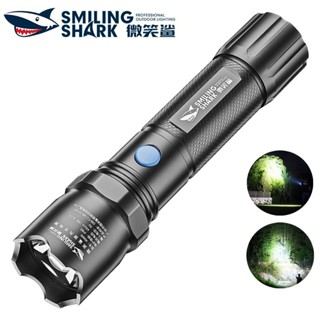 SmilingShark 9088B ไฟฉาย led แสงที่แข็งแกร่ง แบบพกพา คบเพลิง…