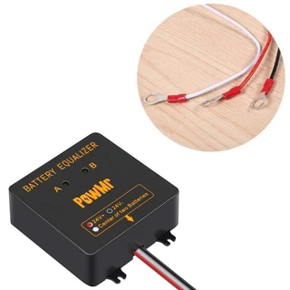 Powmr แบตเตอรี่ Equalizer สําหรับ 2x12V แบตเตอรี่ Charger Controller 24V ระบบพลังงานแสงอาทิตย์แบตเตอรี่ Balancer สําหรับเจลน้ําท่วม AGM Lead Acid BE24
