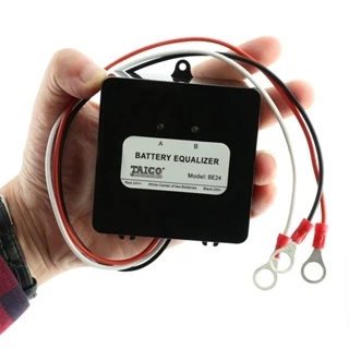 Powmr แบตเตอรี่ Equalizer สําหรับ 2x12V แบตเตอรี่ Charger Controller 24V ระบบพลังงานแสงอาทิตย์แบตเตอรี่ Balancer สําหรับเจลน้ําท่วม AGM Lead Acid BE24