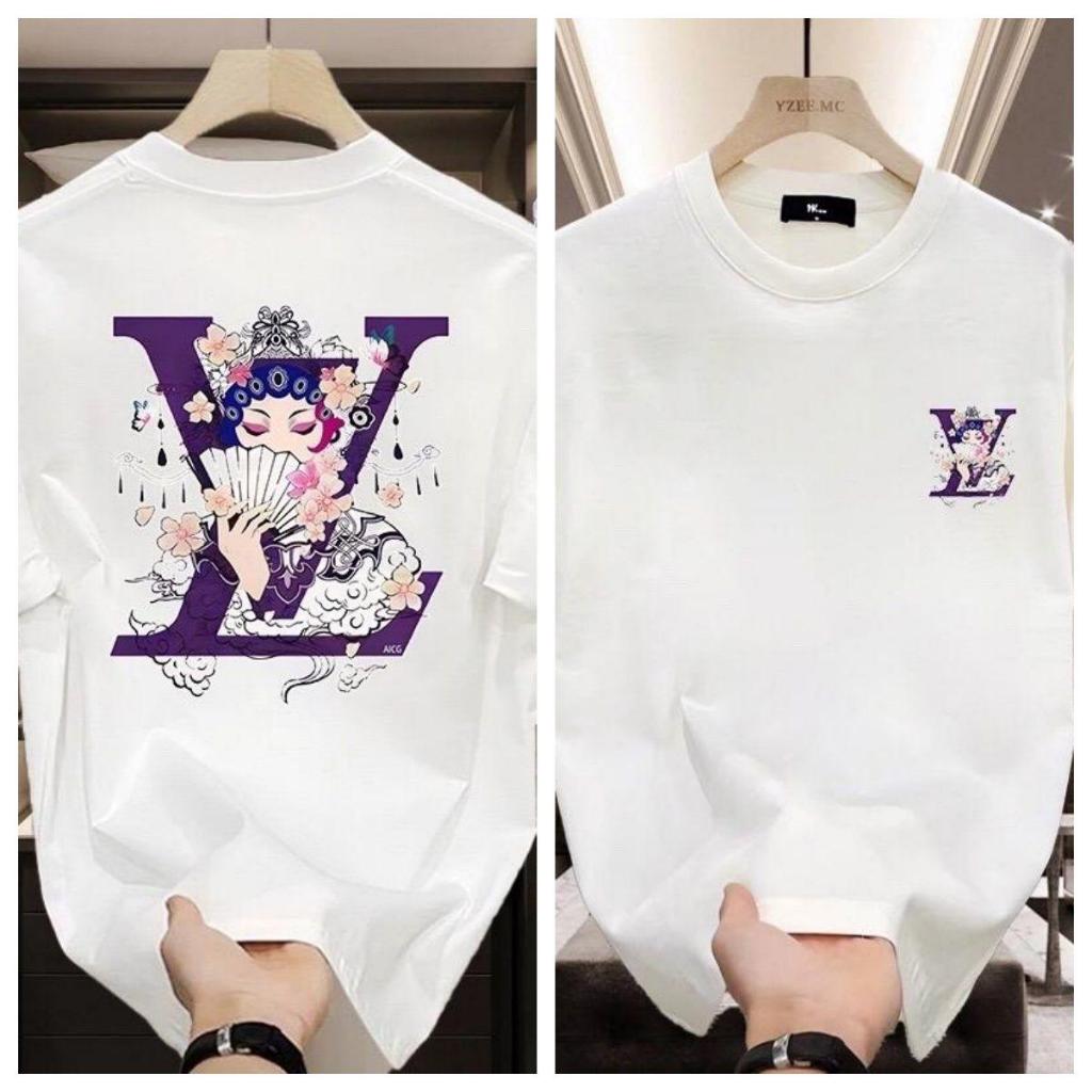 (ในสต็อกในพื้นที่) ผ้าฝ้ายแท้อินเทรนด์ครึ่งแขนนักเรียนเสื้ รูปที่ 7