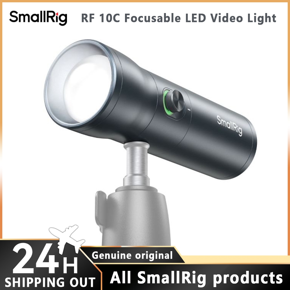 Smallrig แบบพกพา Focusable RF 10C LED Video Light, 10 W,4 สีลูกปัด,CRI 96, TLCI 98, สําหรับงานแต่งงาน,สตรีมมิ่งสด,วิดีโอ Take 4634