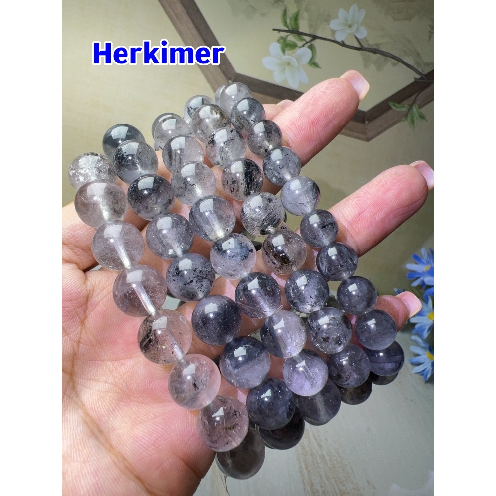 Herkimer คริสตัลแท้ธรรมชาติ หินนำโชค ลบพลังงานลบ พร้อมใบรับรอง หินมงคล หินนำโชค